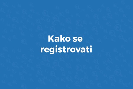 kako se registrovati